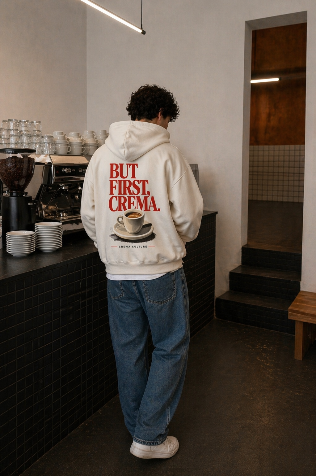 But firt Crema Oversized Hoodie