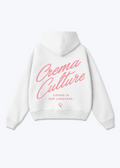 Coffe is our Language Oversized Hoodie - White Back (Designed)
