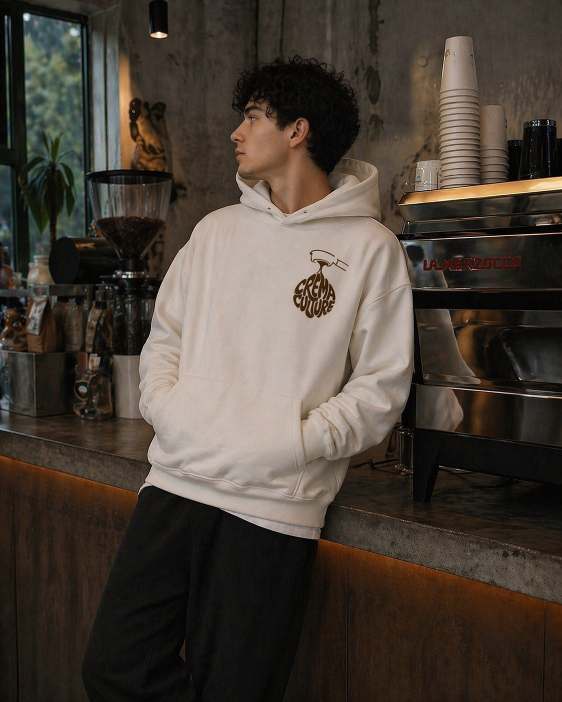 Crema Culture Classic Oversized Hoodie